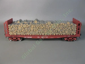 Juego de tren Atlas calibre O 2 rieles GSC madera para pulpa vagón plano Southern Pacific SP #701266 - Imagen 1 de 5