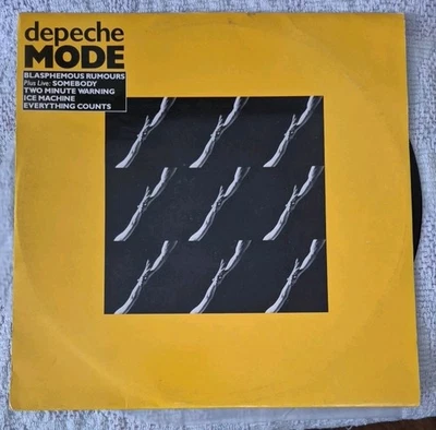 Depeche Mode - Blasphemous Rumours - 12" Vinyl - Bong7  VG/VG+ (5853) - Image 1 of 4