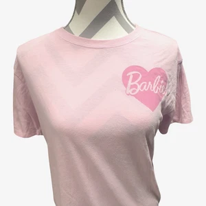 Mattel Barbie Pink T-Shirt – Women's Size XL – Classic Short Sleeve Logo Tee - Picture 1 of 5