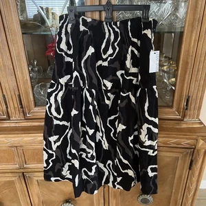 Nine West Rock Damen Größe M weiß schwarz Freizeit Karriere dehnbar - Bild 1 von 5