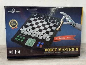 TOP 1 SCHACH Classic Voice Master elektronisches Schachspiel, Alter 6+, 1-2 Spieler - Bild 1 von 6
