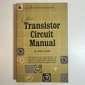 Transistor Circuit Manual von Allan Lytel 1963 Erstausgabe Halbleiter - Bild 1 von 9