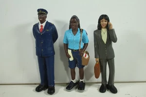 3 Diverse Figures Lakeshore Learning Community Workers, Career/Occupations - Picture 1 of 3