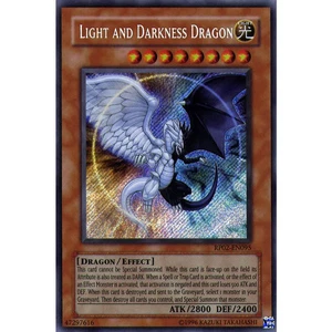 YUGIOH RP02-EN095 Light and Darkness Dragon Secret Rare LP - Picture 1 of 3