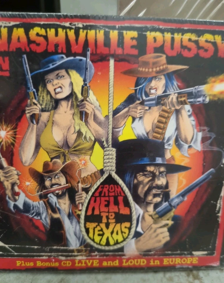 CD NASHVILLE PUSSY "From Hell To Texas" STEAMHAMMER SPV 306092 CD ALLEMAGNE ° - Photo 1/1