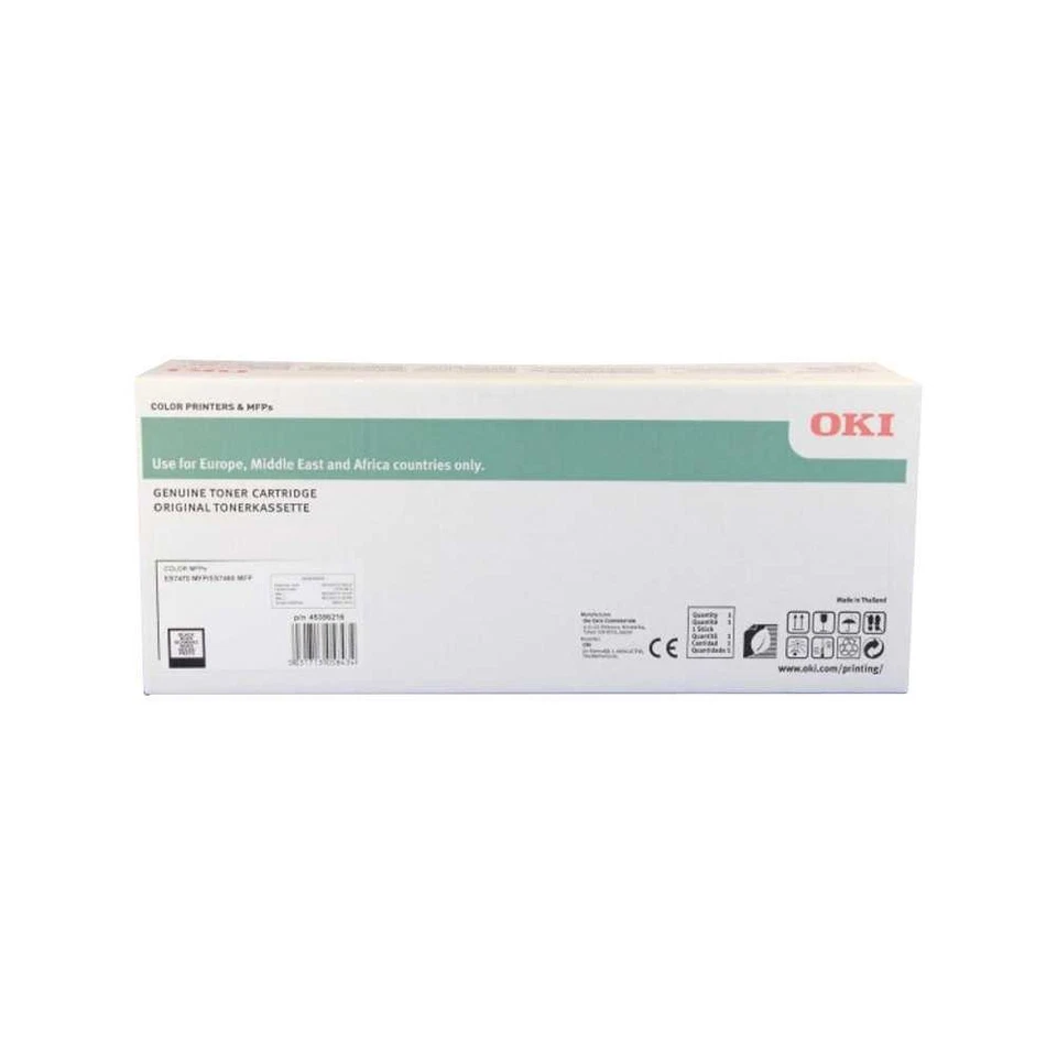 OKI Toner 45396216 Black schwarz für OKI ES7470 MFP, OKI ES7480 MFP, OVP - Bild 1 von 1