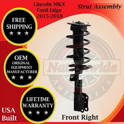 Gabriel OEM Front Right Strut For 2015-2018 Lincoln MKX Ford Edge Lifetime Warr. - Изображение 1 из 4