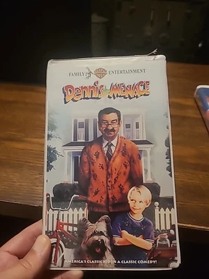 Denise The Menace VHS Video Cassette Tape Clamshell Case Walter Matthau - Image 1 of 4