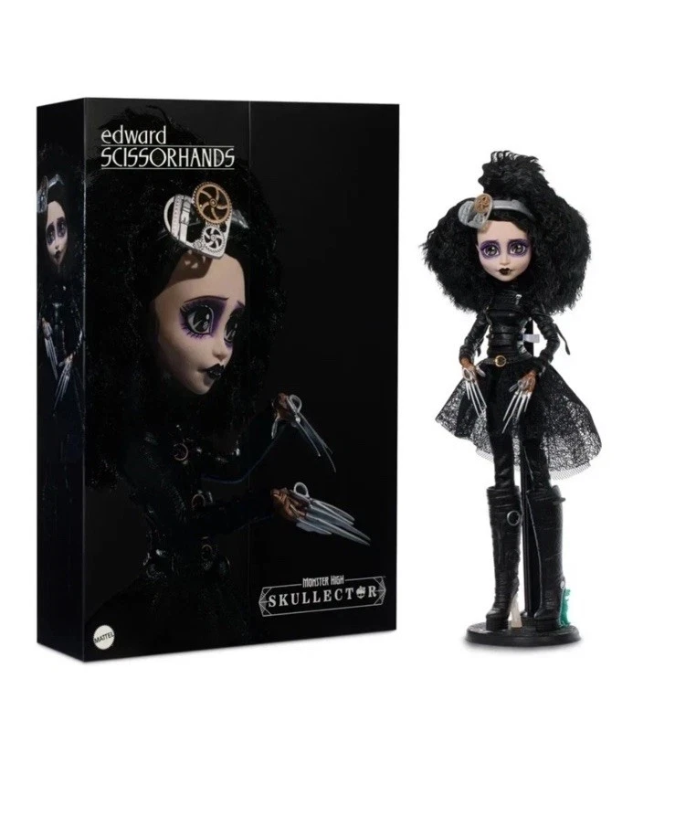 ПРЕДПРОДАЖА: кукла Monster High Skullector Edward Scissorhands 2025 ПОДТВЕРЖДЕНА - Изображение 1 из 2