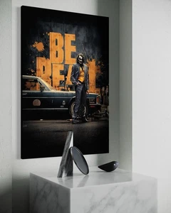 Gangster Leinwand Bild Batman Farbig Dekoration Kunst Stil Pop-Art Joker - Bild 1 von 4