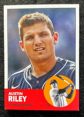 Austin Riley - 2022 Topps Archives - #40 - Braves - Image 1 of 2