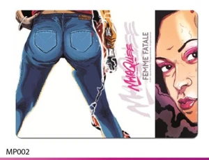 MOUSSEPAD - MARQUEE " FEMME FATALE " TAPIS DE SOURIS - MP002 - Foto 1 di 2