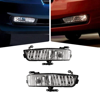 For 2007-2011 Hyundai Accent Clear Lens Pair Fog Light Front Lamp+Wiring+Switch - Изображение 1 из 4