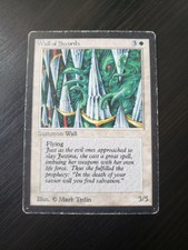 MTG Beta Edition WALL OF SWORDS Magic the Gathering Played