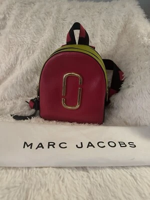 Mochila Marc Jacobs Saffiano Snapshot Multicolor - Rosa Foto 1 de 4