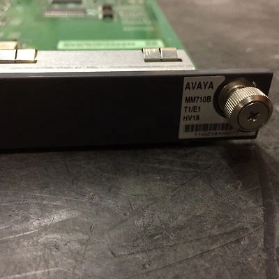 Avaya MM710B T1/E1 Media Module 70046634 or 700439250 - Image 1 of 2