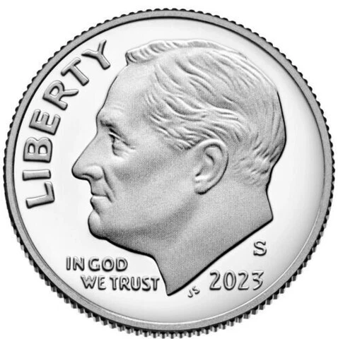 2023 S Silver Roosevelt Dime - PRESALE Cover