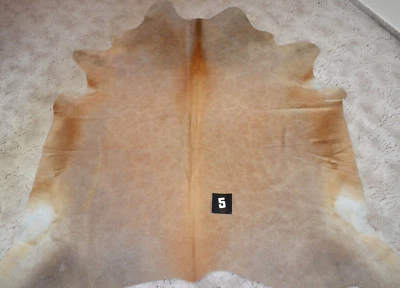 Kuhfell Tierfell Fell Teppich XXL Stierfell Dekofell echtes Rinderfell 5 - Bild 1 von 4