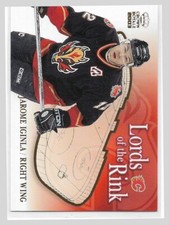 Jarome Iginla #5 2002-03 Crown Royale Lords Of The Rink Hockey Card NM-Mint