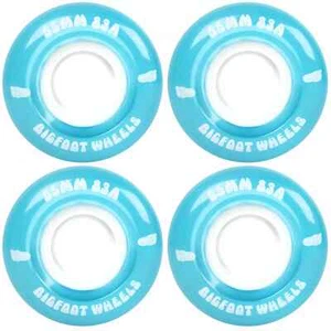 Bigfoot SKY BLUE JELLY 55mm 83A Soft Cruiser Filmer Skateboard Wheels (Set of 4) - Picture 1 of 5