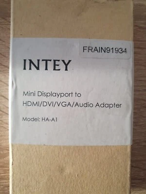 mini display port adapter - HDMI, DVI, VGA, AUDIO ADAPTER - Bild 1 von 2