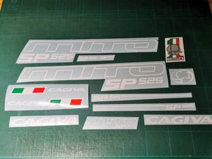 Cagiva Mito SP525 2008 2012 red decal set vinyl adesivi autocollants ステッ - Bild 1 von 11
