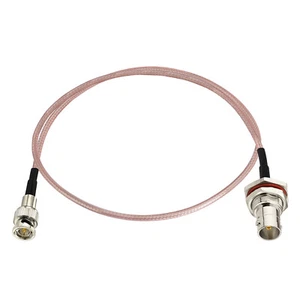 75 Ohm Mini BNC Male to BNC Female RG179 Cable for for HD 3G SDI Recorder Camera - Picture 1 of 11