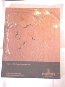 IMPORTANT 20th CENTURY DECORATIVE ARTS, CHRISTIE'S Auction - Picture 1 of 3