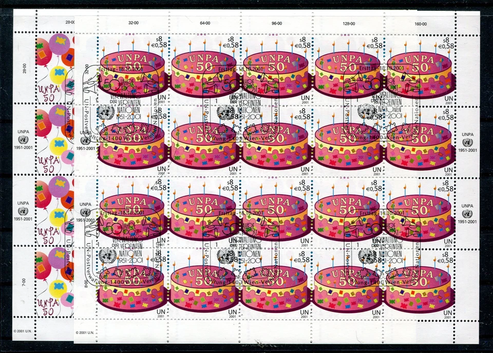 Uno Wien 342/43 En Arco Con sobre Primer Día Especial 2/3309 - Imagen 1 de 1