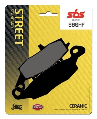 SBS 886HF REAR BRAKE PADS KAWASAKI VN VULCAN DRIFTER 800 2001-2006 - Image 1 of 4