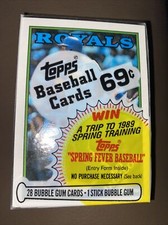 BO JACKSON - On Top of 1988 Topps Cello Pack Kansas City Royals Baseball
