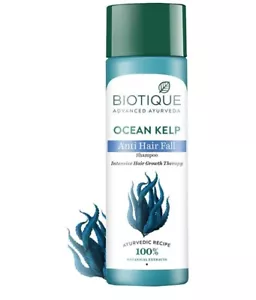 Biotique Ocean Kelp Anti Hairfall Shampoo 120 ml Fast Shipping - Picture 1 of 2