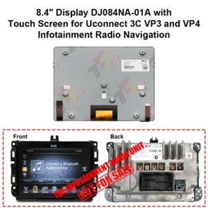 Display mit Touchpanel für Jeep Cherokee Dodge RAM 1500 Navigation DJ084NA-01A - Picture 1 of 12