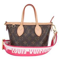 Louis Vuitton Monogram Neverfull BB Pink Peony (Authentic Pre-Owned) Leather