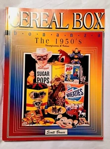 Cereal Box Bonanza The 1950's Scott Bruce 1995  Book Kelloggs Post General Mills - Picture 1 of 14