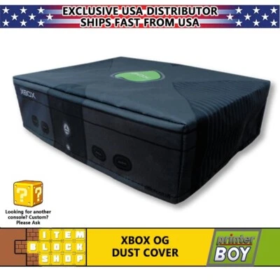 PRINTERBOY XBox OG Console System Dust Cover Vinyl