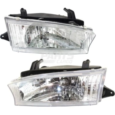 New Halogen Head Lamp Assembly Left and Right Side Fits 1997-1999 Subaru Legacy - Image 1 of 4