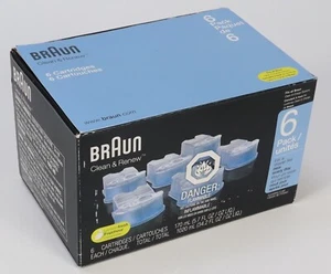 Braun Clean & Renew Refill Cartridges, 6 Count - Picture 1 of 4