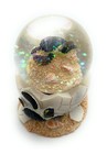 Wasser Schildkröte Turtle Höhe 6,5cm Schneekugel Glitzerkugel Kugel schütteln