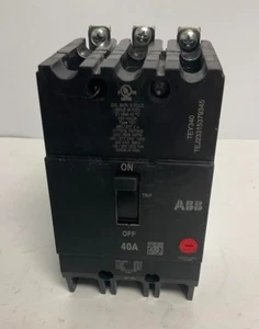 TEY340 ABB Disyuntor 40A 480V 3P NUEVO Sacar Envío Gratis - Imagen 1 de 7