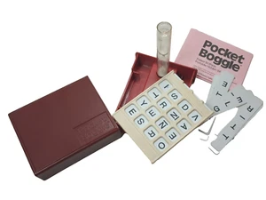 Vintage Parker Brothers Pocket Boggle Travel Game 1980 COMPLETE - Picture 1 of 7