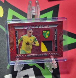 Panini Obsidian 21/22 - Max Aarons Patch - Red Flood /8 - Norwich - Picture 1 of 3