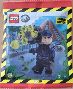 Lego Ranger with Blaster and Raptor 122501 Paperbag BNIP (Minor Shelfwear) - Picture 1 of 6