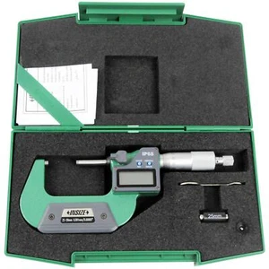 Insize IP65 Digital Outside Micrometer 25 - 50mm / 1-2" Range Series 3101-50A - Picture 1 of 9