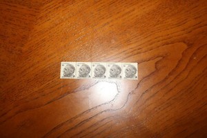 5(five) x Authentic U S Postage 6 Cent. Stamp Franklin D. Roosevelt - Great Cond