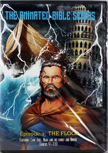 The Animated Bible Series: Episode 2 The Flood NEW DVD Genesis 4:1-11:9 Children - Picture 1 of 2