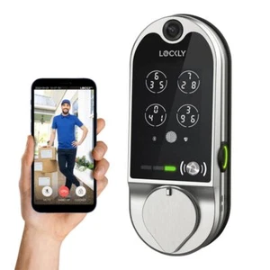 Lockly Vision Smart Lock HD Video Doorbell Smart Locks for Front Door Fingerp... - Picture 1 of 9