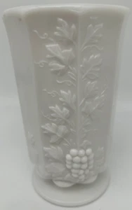 Westmoreland Paneled Grape Milk Glass 6" Celery Vase - Picture 1 of 6