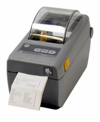 Zebra ZD410 ZD41022-D01M00EZ Direct Thermal Barcode Label Printer USB 203DPI - Image 1 of 3