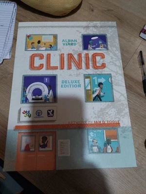 CLINIC BOARD GAME DELUXE EDITION OPEN BUT NEVER PLAYED WOODEN PIECES - Image 1 of 4